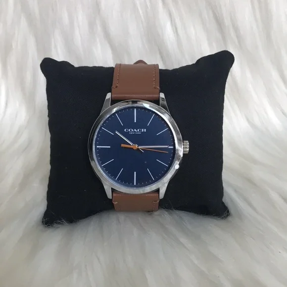Coach Men’s Baxter Watch, 39 Mm color Brown